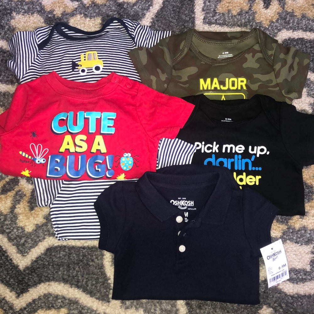 Bundle of 6-9mo cute clothing lil boys